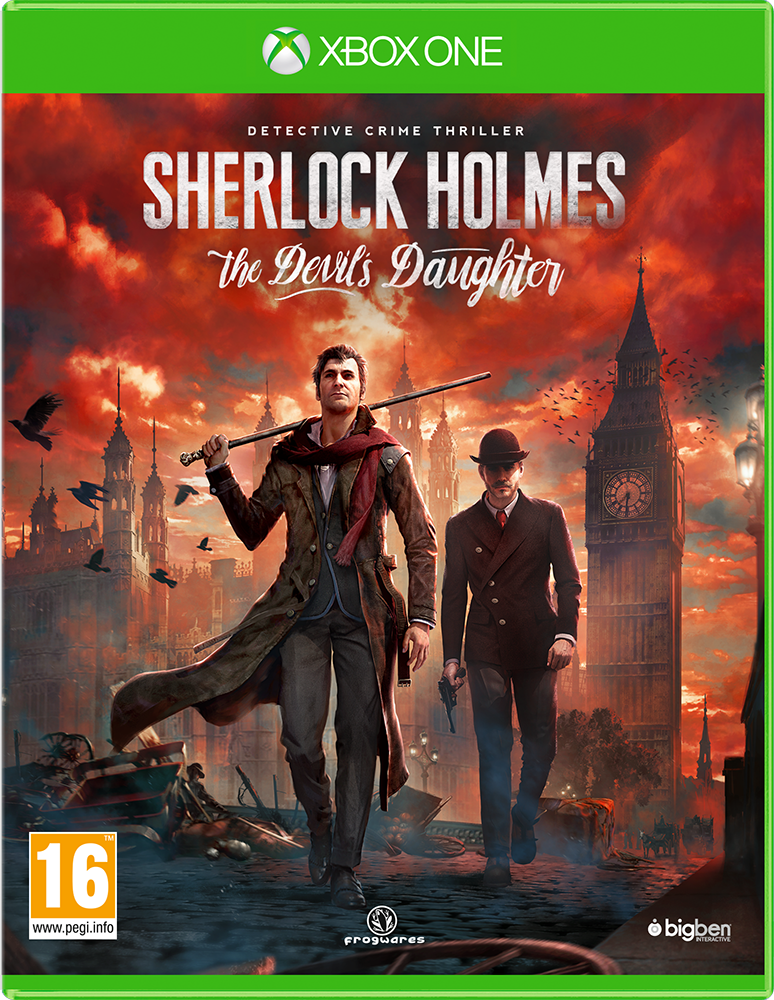 Jeu XBOX SHERLOCK HOLMES THE DEVIL'S DAUGHTER Français/Néerlandais Bigben Audio