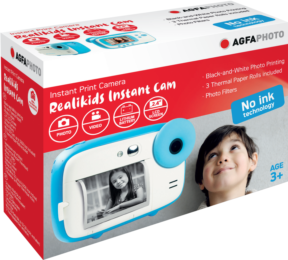 Agfa Realikids Instant Cam : l'appareil photo instantané à mettre