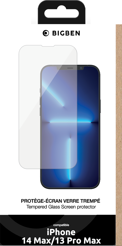 BIG BEN FGOGIP14PORIG écran et protection arrière de téléphones portables Protection  d'écran transparent Apple 1 pièce(s) sur