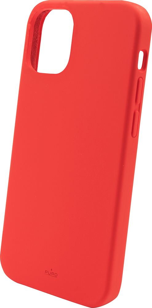 Coque de protection en silicone compatible iPhone 13 - rouge BIGBEN