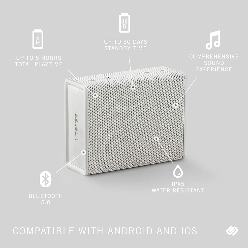 Enceinte Bluetooth Portable Certifiée IPX5, Autonomie 5H, Bigben