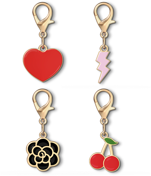 Lot de 4 Charms LOVE pour bandoulière Force Case Force Case