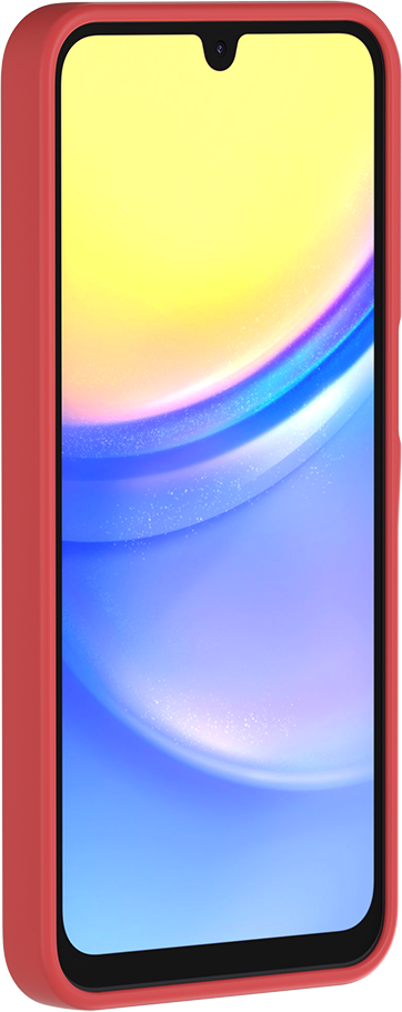 Image secondaire de Coque Silicone SoftTouch Rouge pour Samsung Galaxy A16 4G / A16 5G Bigben