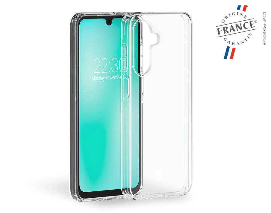 Coque renforcée Samsung Galaxy A26 FEEL Origine France Garantie 2m Transparente + Garantie à vie - Origine France Garantie Force