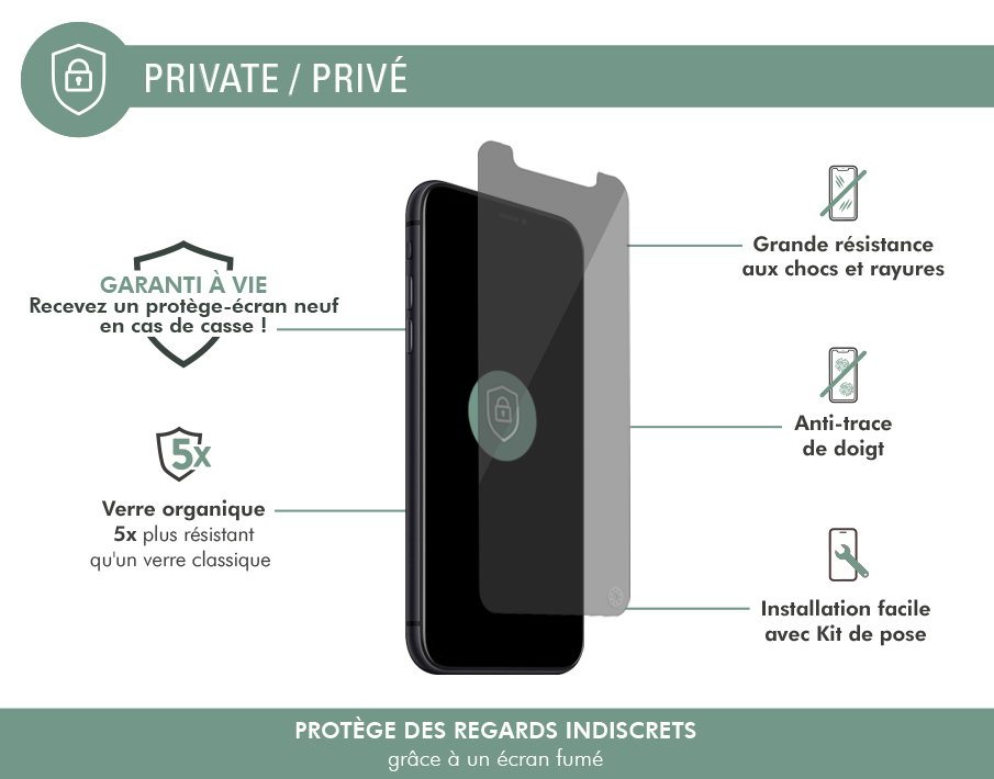 VITRES DE PROTECTION: Vitre de protection top qualité pour Iphone X /Xs /  11 Pro - Neuf