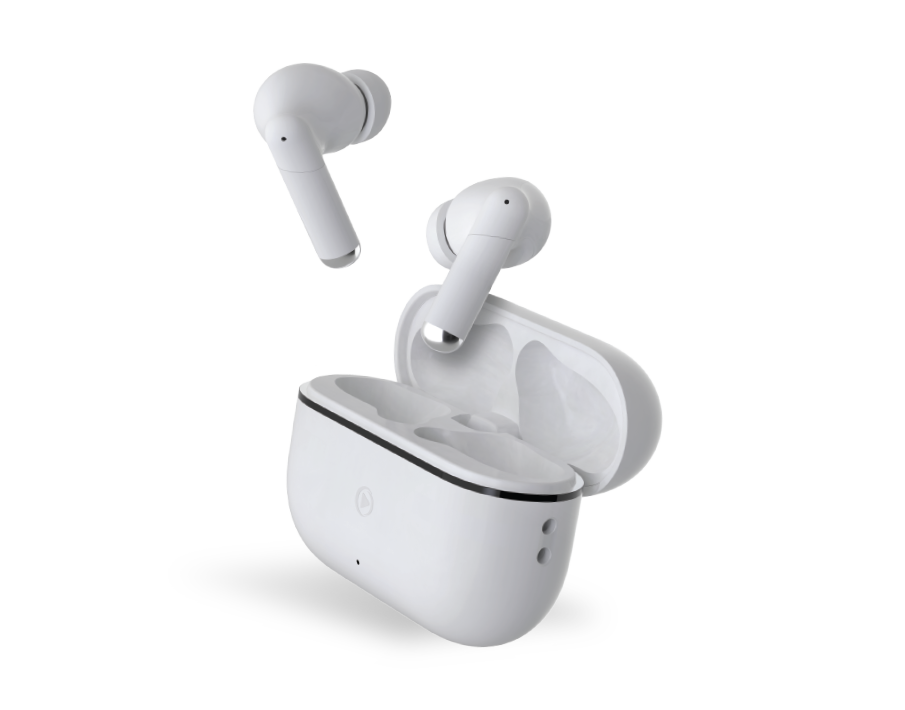 Ecouteurs True Wireless ANC+ENC Force Play III Blanc - Garanti à vie Force Play