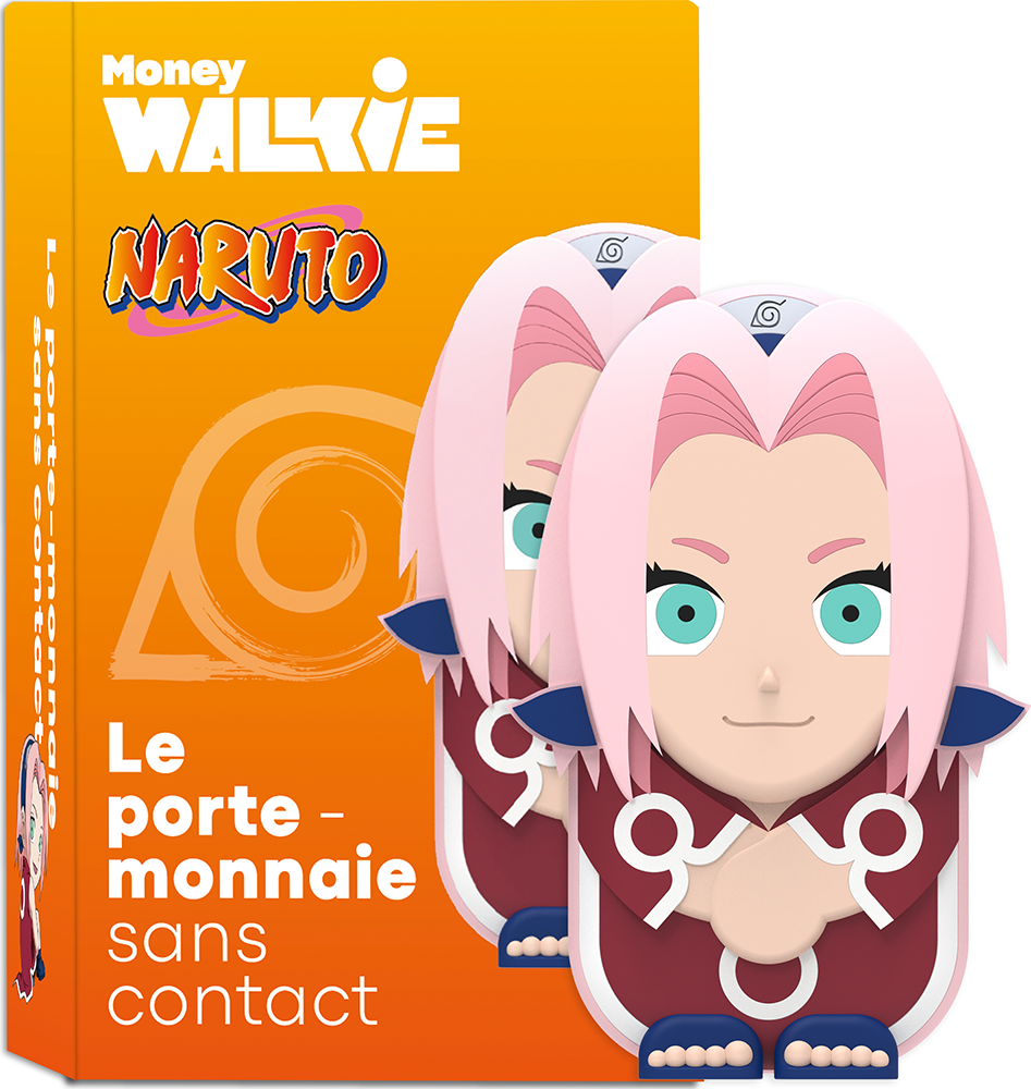 Porte monnaie sans contact Sakura Money Walkie