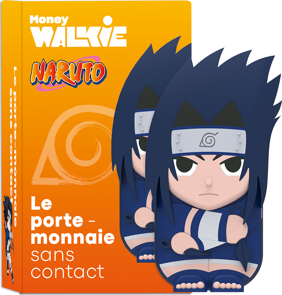 Porte monnaie sans contact Sasuke Money Walkie