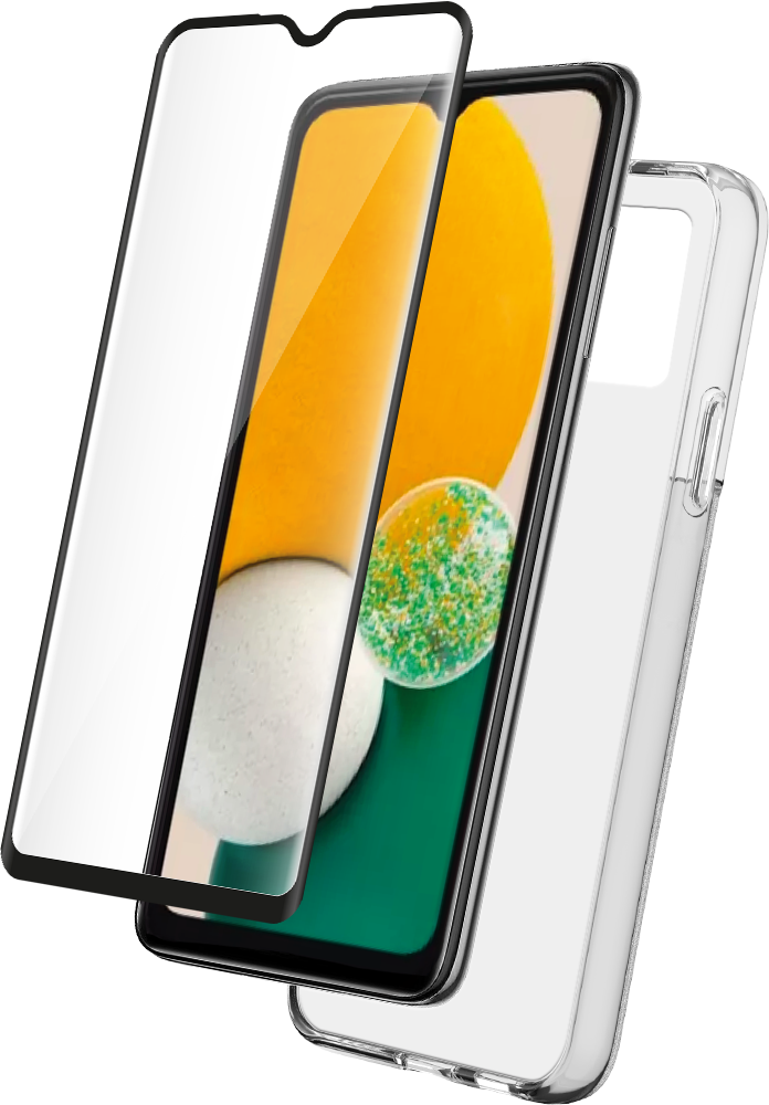 Samsung Galaxy A13 (4G) Pack Coque Antichoc + Protection Ecran 9H 