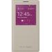 Samsung beige flip case with transparent zone for Galaxy Note 3 N9000