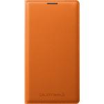 Etui à rabat Samsung EF-WN900BO orange pour Galaxy Note 3 N9000