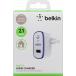 Base de chargeur secteur Belkin blanche et violette