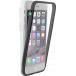 Coque intégrale 360° Colorblock transparente et noire pour iPhone 6/6S/7/8