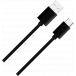 USB A to USB C Cable 1m 3A Black WOW