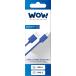 USB A to USB C Cable 1m 3A Blue WOW