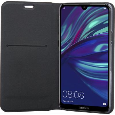 Folio Huawei Y7 2019 Stand Fonction Stand Noir - Circuit court européen