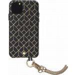 Coffret Coque iPhone 11 Pro StGermain en Cuir Noire + Bandoulière Artefakt