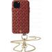 Coffret Coque iPhone 11 Pro StGermain en Cuir Bordeaux + Bandoulière Artefakt