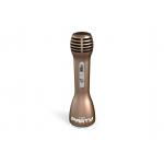 Bluetooth® 2 in 1 Karaoke Microphone PARTY MIC Speaker Gold Party