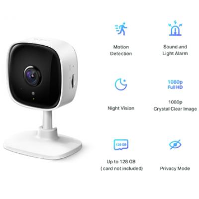 Caméra de surveillance connectée TP-LINK Tapo C210 intérieure Blanc - Caméra  de surveillance