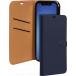 Etui Folio Wallet iPhone 12 Pro Max Bleu Marine - Fermeture avec languette aimantée Bigben