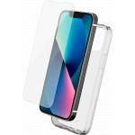 Pack iPhone 13 mini Coque Transparente + Verre trempé Bigben