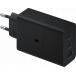 65W (35W+25W+5W) Triple USB A+C+C PD Power Delivery Wall Charger Black Samsung