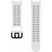 Bracelet Extreme Sport pour G Watch Series 4/4 Classic/5/5 Pro/6/6 Classic 115mm, S/M Blanc Samsung