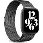 Bracelet Milanese pour Apple Watch 38-40mm Taille unique 38 à 41mm Noir Puro