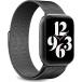 Apple Watch 38-40mm Milanese Strap 38 to 41mm Unique Size Black Puro