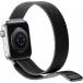 Apple Watch 38-40mm Milanese Strap 38 to 41mm Unique Size Black Puro