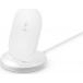15W Stand Wireless Charger with QC 3.0 24W Charger White Belkin