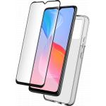 Pack Vivo Y16 4G Transparent Case + Tempered glass Bigben