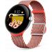 Pixel Watch Woven Strap Unique Size Coral Google