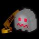 Lampe LED avec dragonne Fantome Pac-Man Scared White 6cm Bigben Audio