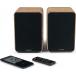 Enceinte Bluetooth® Bibliothèque WS602DUO 100W Bois Thomson