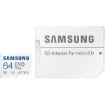 Carte MicroSD 64GB + adaptateur SD Samsung