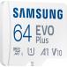 Carte MicroSD 64GB + adaptateur SD Samsung