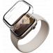 Coque Renforcée Apple Watch 7/8/9 41mm Transparente contours noirs - Garantie à vie Force Case