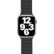 Bracelet Cuir pour Apple Watch 42-44-45-49mm Noir/Marron Bigben