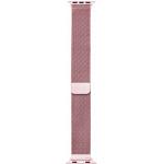 Bracelet Milanaise pour Apple Watch 42-44-45-49mm Rose Bigben