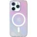 Coque iPhone 15 Pro Max Compatible MagSafe Hybride Semi-transparente Irisée Bigben