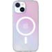 Coque iPhone 15 Compatible MagSafe Hybride Semi-transparente Irisée Bigben