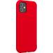 Coque iPhone 12 mini Silicone SoftTouch Rouge Bigben