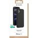 Coque iPhone 11 Silicone SoftTouch Noire Bigben