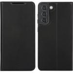 Samsung G S22 5G Vegan Leather Folio Case Oslo Black - GRS Certified DBramante1928