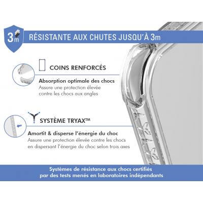 Coque renforcée MagSafe iPhone 16 AIR Origine France Garantie 3m Transparente + Garantie à vie - Origine France Garantie