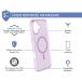 Coque Renforcée iPhone 16 AIR Compatible MagSafe Rose - Garantie à vie Force Case