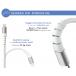 USB C to Lightning Reinforced Cable 2m White - Lifetime Warranty Force Power Lite