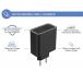 45W USB C PD Power Delivery Wall Charger Black - Lifetime Warranty Force Power Lite